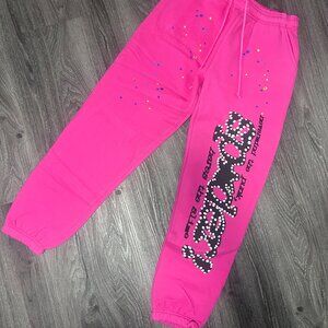 Spider Worldwide P*NK V2 Sweatpants Pink Size Small